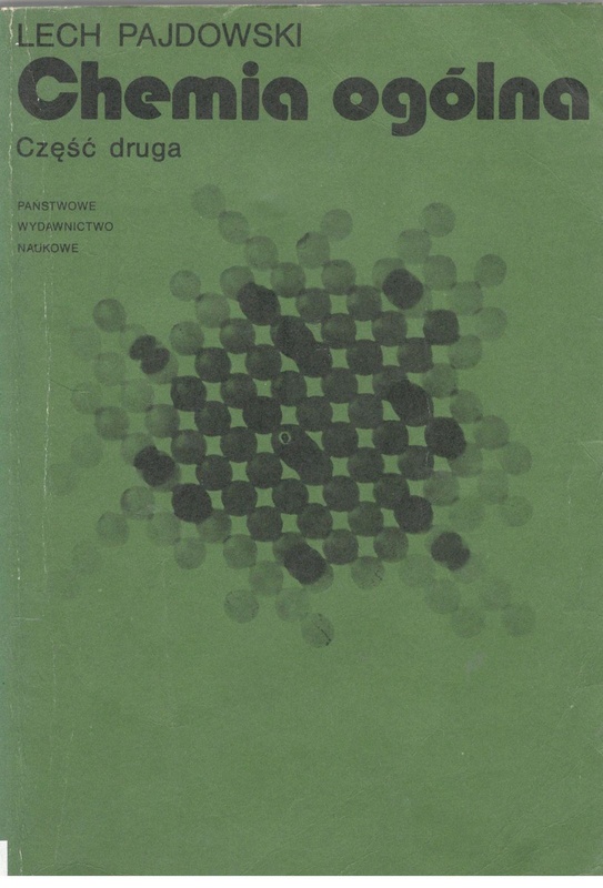 Chemia ogólna. Cz. 2