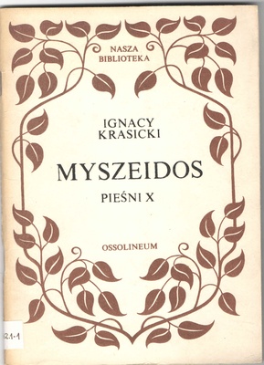 Myszeidos : pieśni X