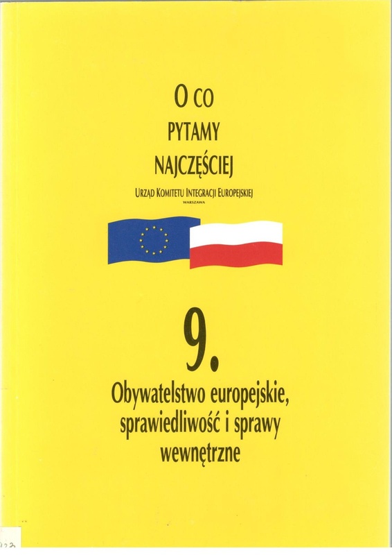 Obywatelstwo europejskie, sprawiedliwość i sprawy wewnętrzne