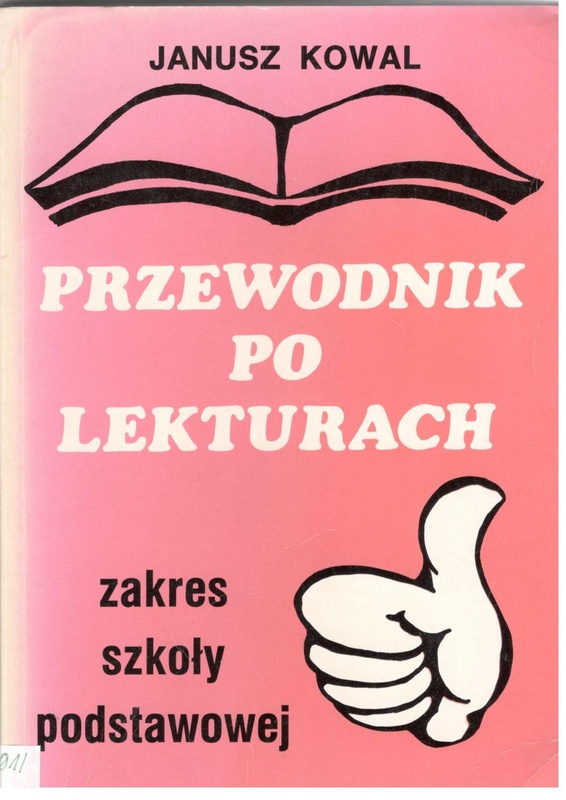 Przewodnik po lekturach ze słownikiem środków stylistycznych : szkoła podstawowa