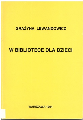 W bibliotece dla dzieci