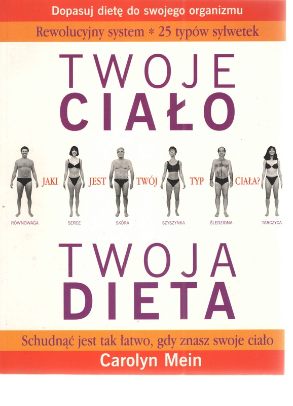 Twoje ciało, twoja dieta : rewolucyjny system, 25 typów sylwetek