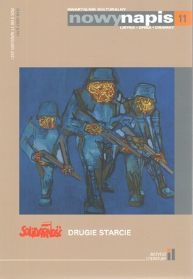 Solidarność. Drugie starcie. Kwartalnik kulturalny Nowy Napis. Liryka, epika, dramat, nr 11
