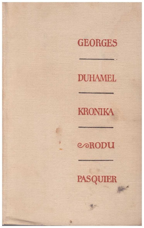 Kronika rodu Pasquier.. [T.] 3, Pustelnia Biévres ; Mistrzowie