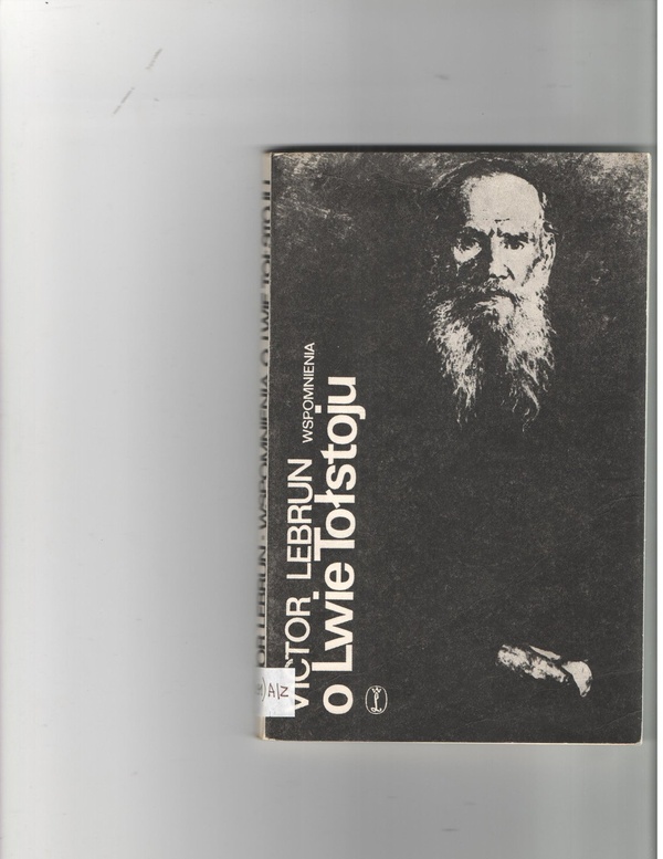 Wspomnienia o Lwie Tołstoju