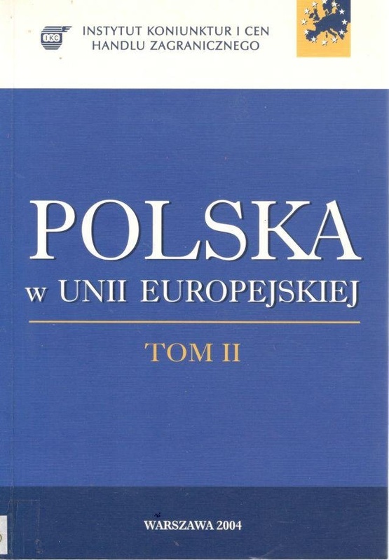 Polska w Unii Europejskiej. Tom 2