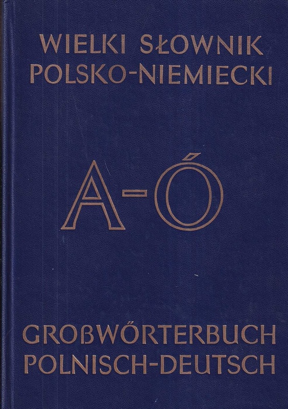 Wielki słownik polsko-niemiecki = Grosswörterbuch polnisch-deutsch T. 1, A-Ó