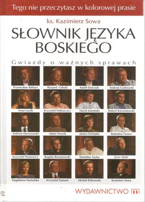 Słownik języka boskiego : gwiazdy o ważnych sprawach