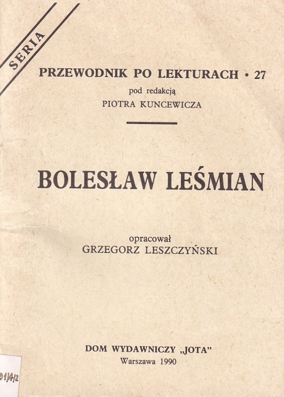 Bolesław Leśmian