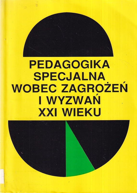 Pedagogika specjalna wobec zagrożeń i wyzwań XXI wieku : materiały z obrad XVI sekcji III Zjazdu Pedagogicznego w Poznaniu (21-23 wrzesień 1998)