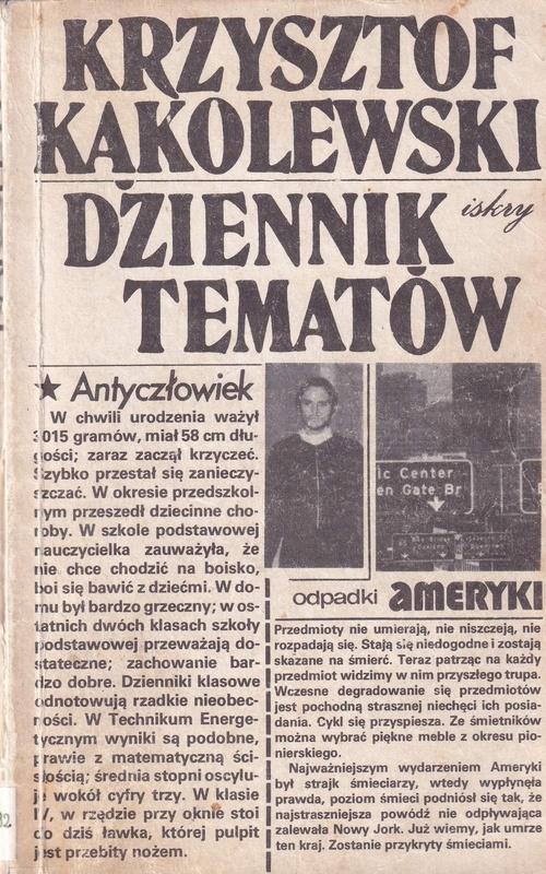 Dziennik tematów Cz.1