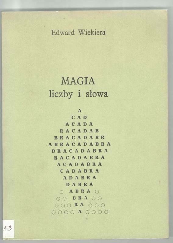Magia liczby i słowa