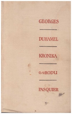 Kronika rodu Pasquier.. [T.] 1, Notariusz z Hawru ; Ogród dzikich zwierząt