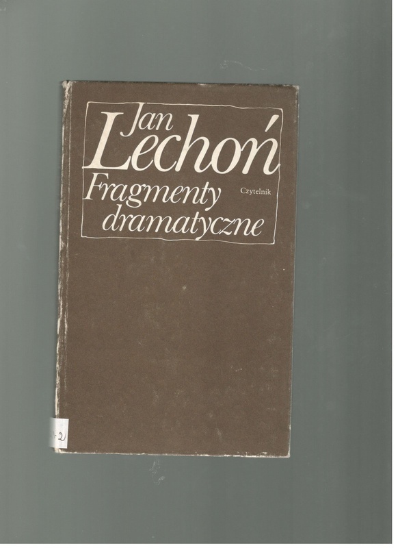 Fragmenty dramatyczne