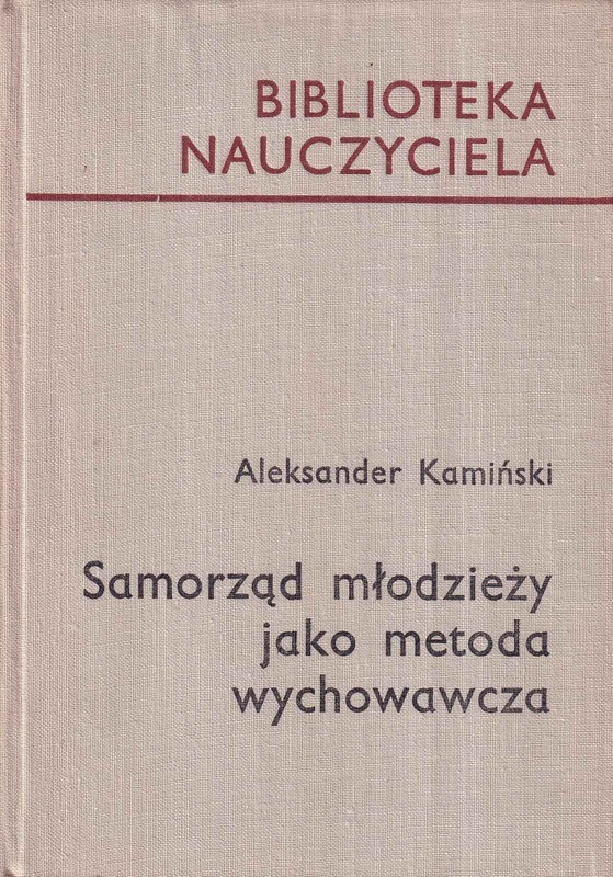 Samorząd młodzieży jako metoda wychowawcza