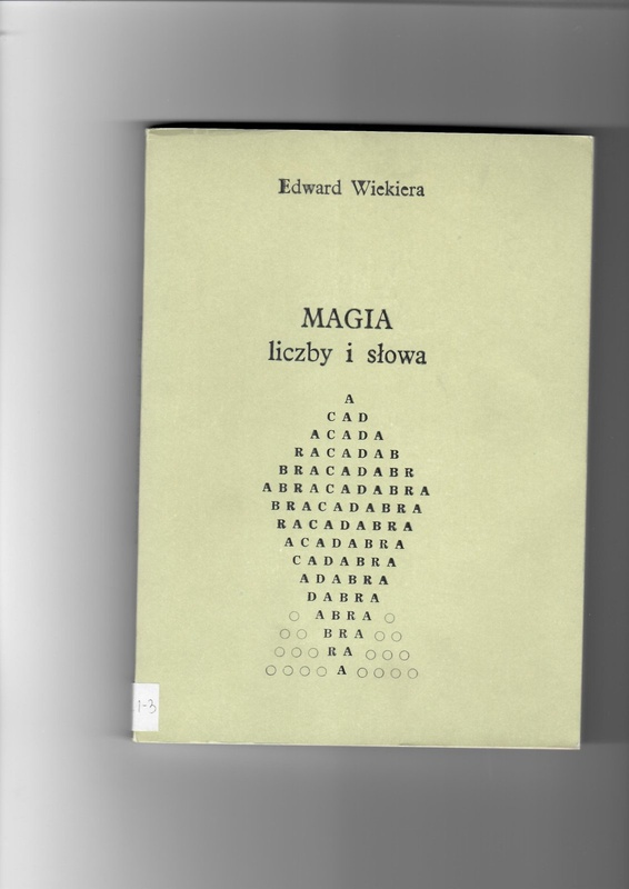 Magia liczby i słowa