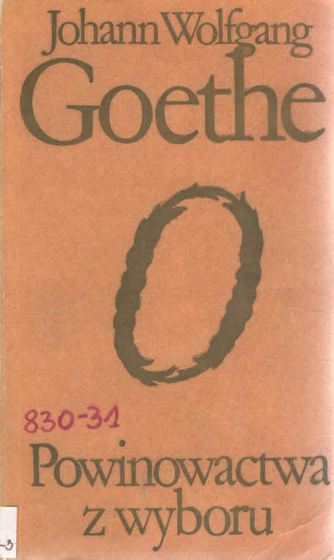 Powinowactwa z wyboru