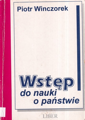 Wstęp do nauki o państwie